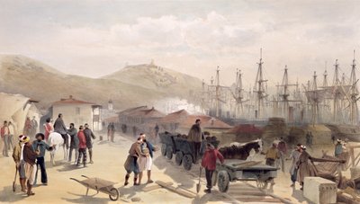 The Railway at Balaklava, plate from 